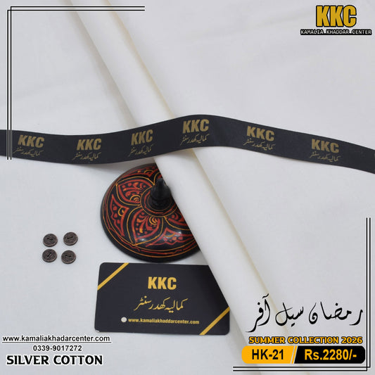 SUMMER SILVER COTTON HK-21