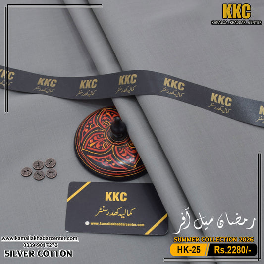 SUMMER SILVER COTTON HK-25