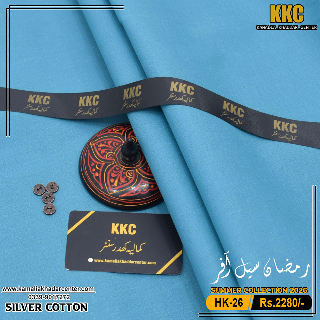 SUMMER SILVER COTTON HK-26