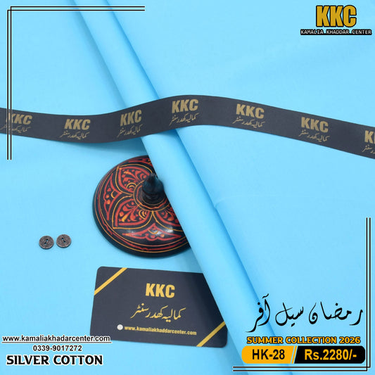 SUMMER SILVER COTTON HK-28