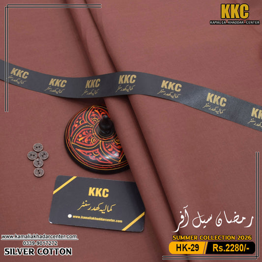 SUMMER SILVER COTTON HK-29