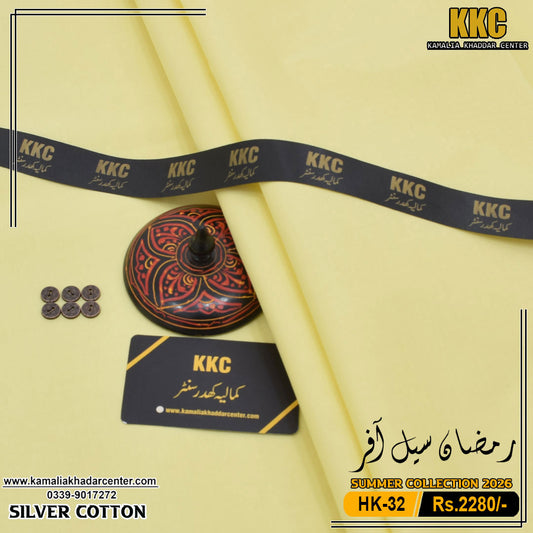 SUMMER SILVER COTTON HK-32